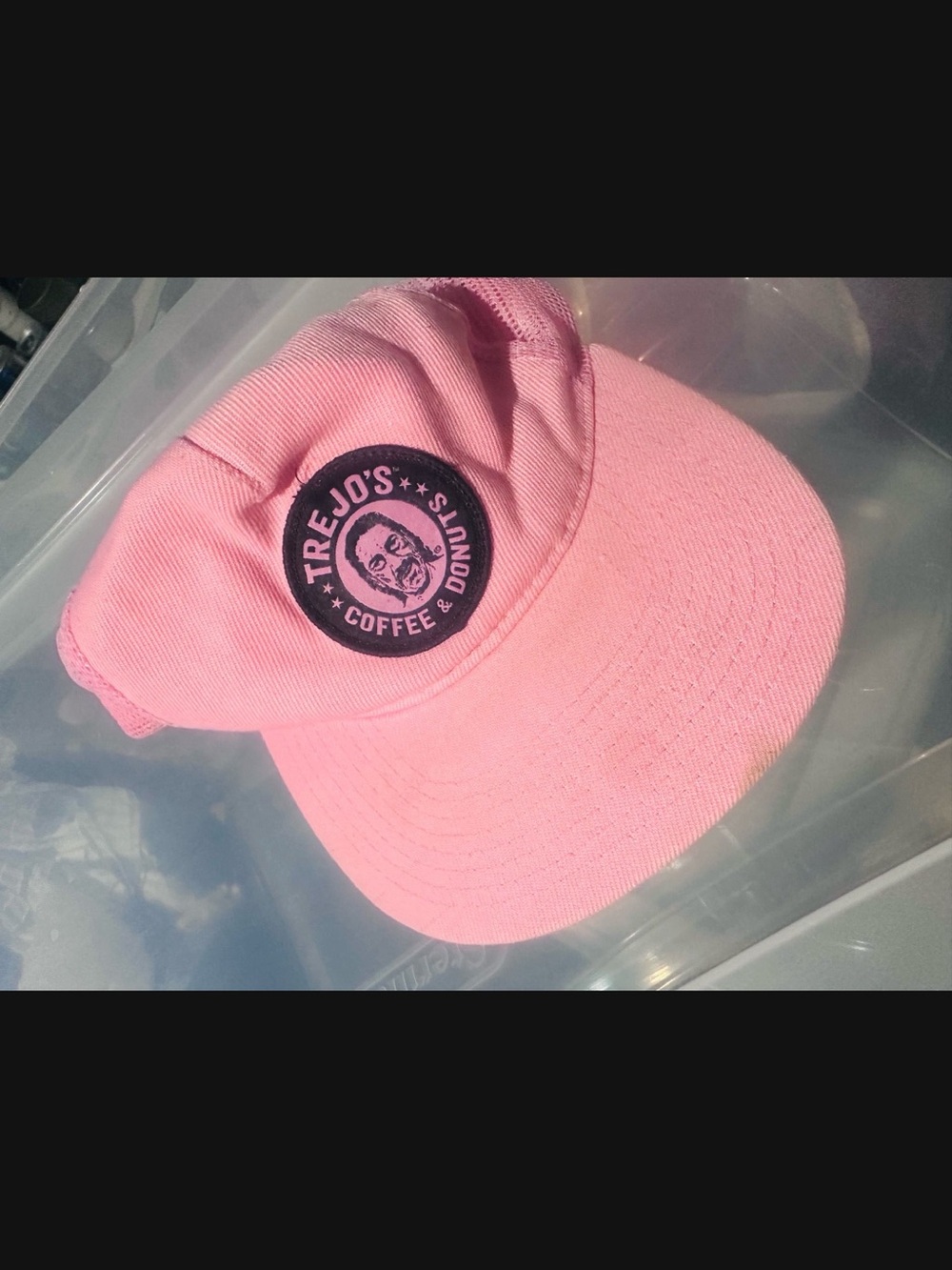 Tre Jo's Pink Coffee & Donuts Dad Hat